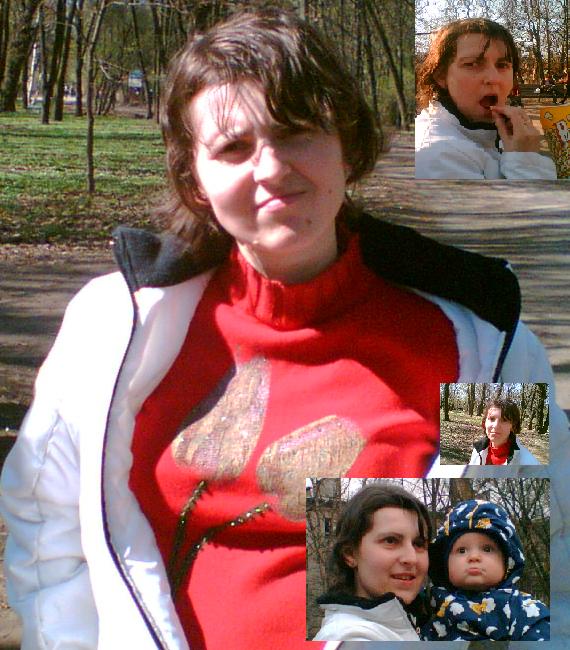 ... Ольга и Валерик (весна 2006) ...