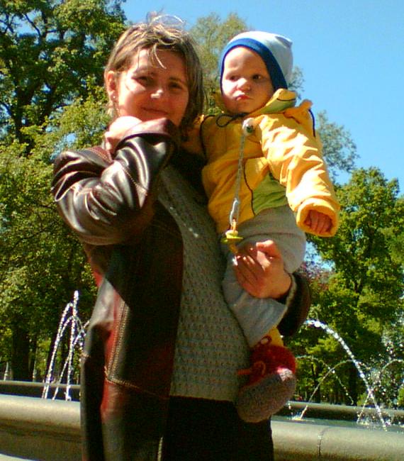 ... Олечка и Валерик (весна 2007) ...
