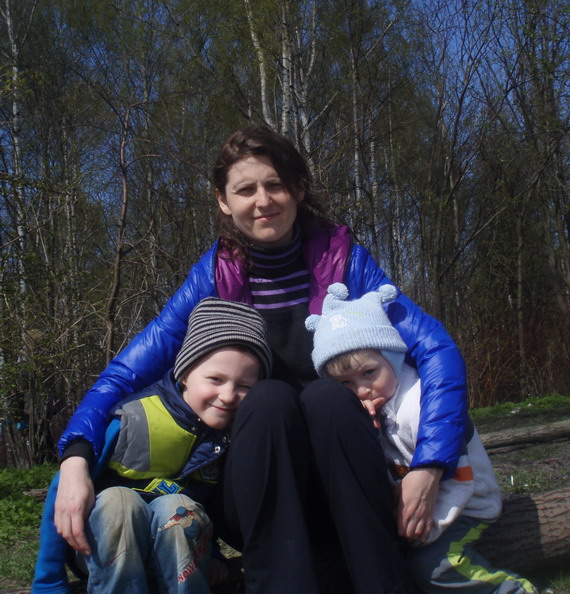 ... Оля, Боря и Валера весна 2012 ...