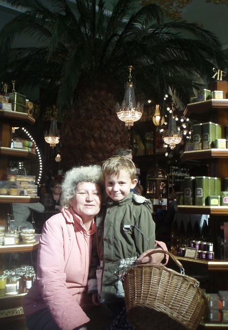 ... осень 2012 Бабушка Лена и Валера...
